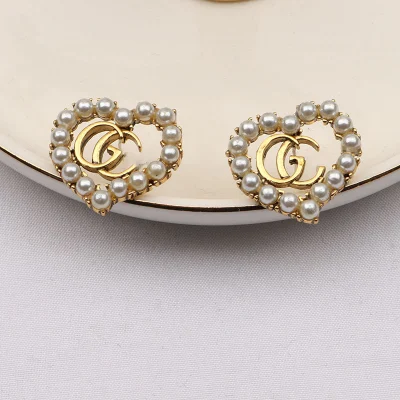 Boucles d'oreilles Super brillantes pour femmes, nouveau Design, grand cœur, plein de strass, vente en gros, 2023