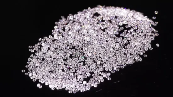 Diamant 100% pur cultivé en laboratoire, prix de gros par pièce en provenance de Chine pour la fabrication de bagues de fiançailles pour femmes